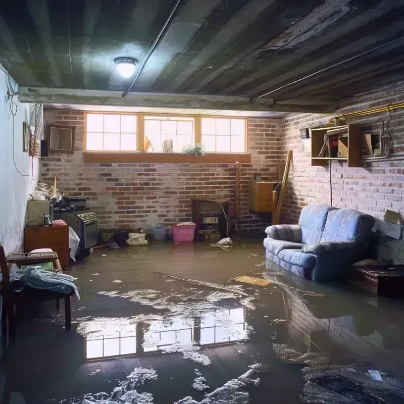 Flooded Basement Cleanup in Ahtanum, WA